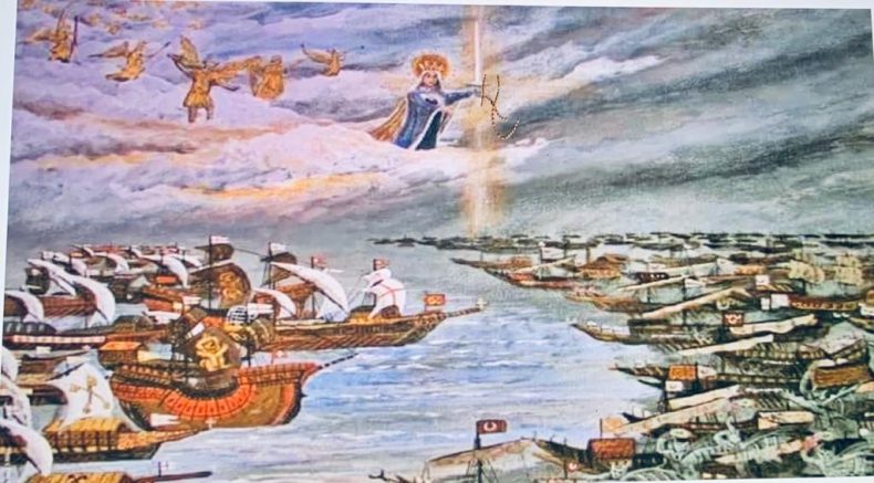 batalla Lepanto rosario fe virgen