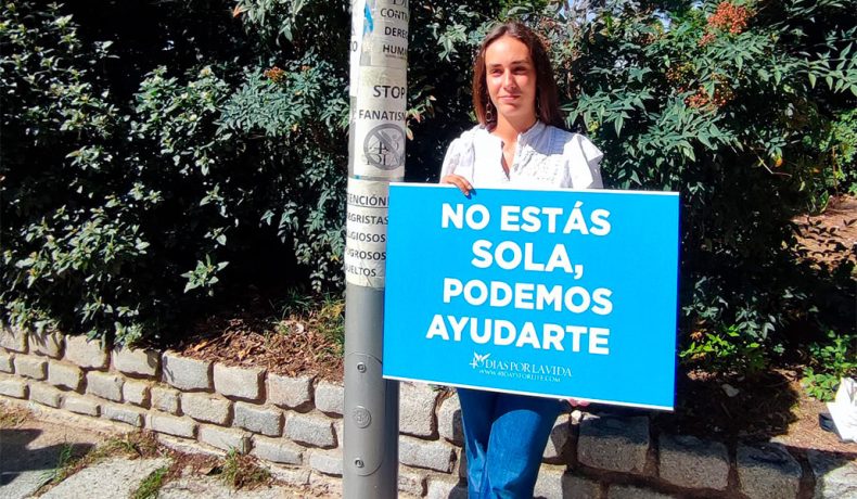 40 días por la vida campaña aborto